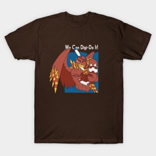 Garudamon the Riveter T-Shirt